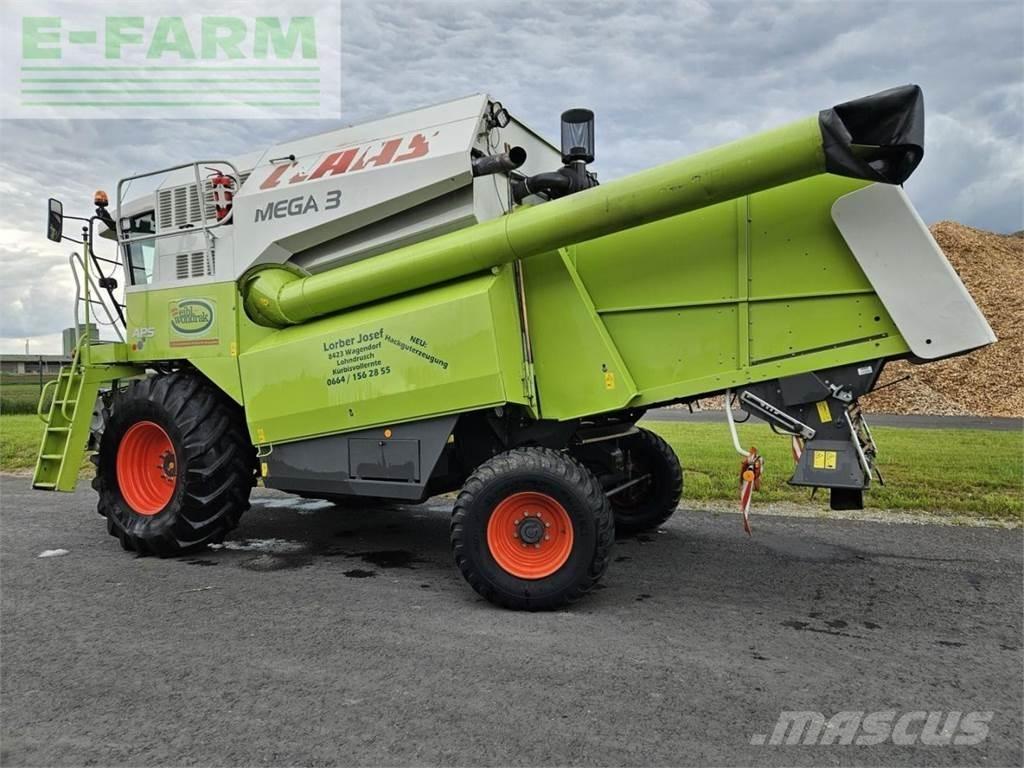 CLAAS Mega 370 Kombinované zberacie stroje
