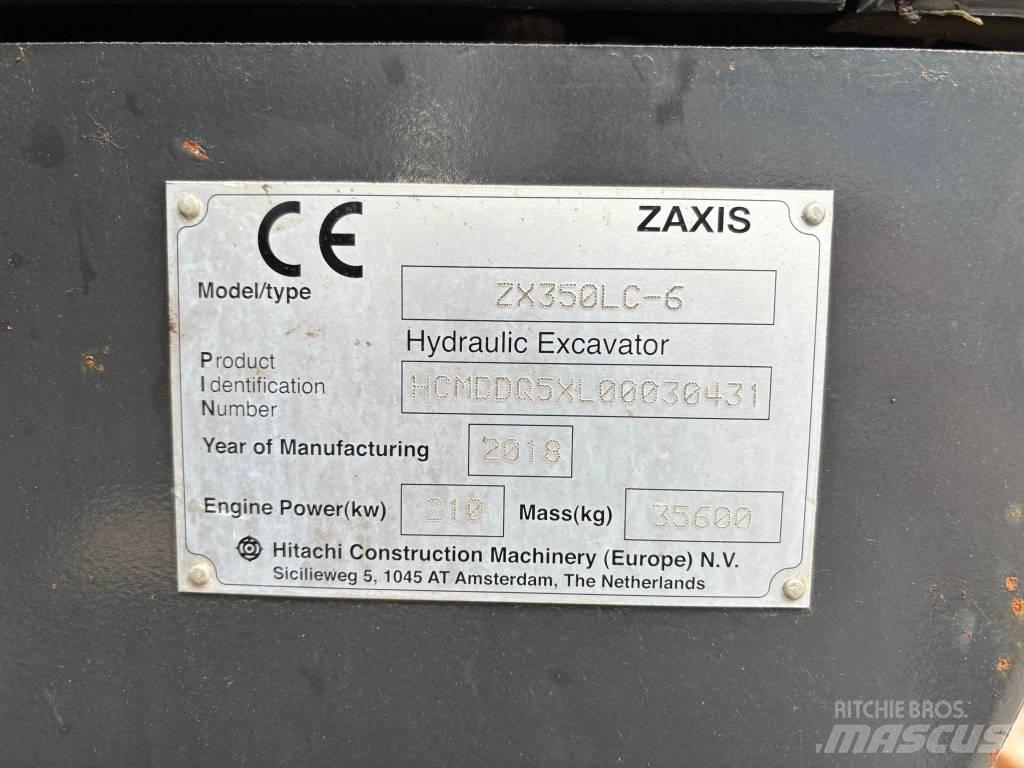 Hitachi ZX 350 LC-6 Pásové rýpadlá