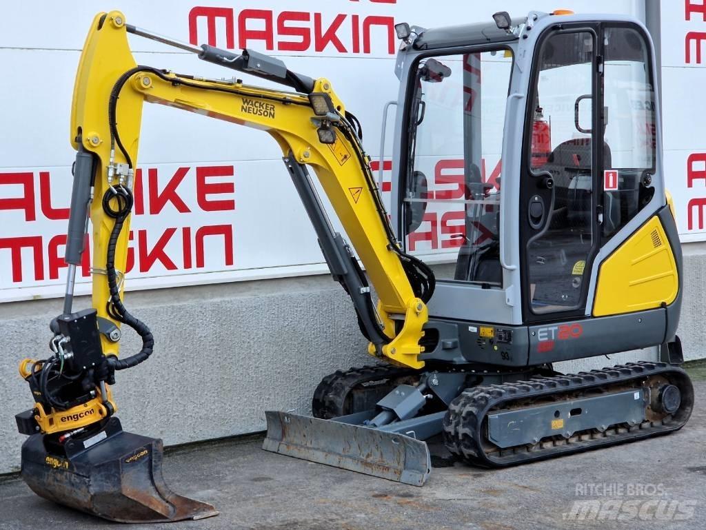 Wacker Neuson ET 20 Mini rýpadlá < 7t