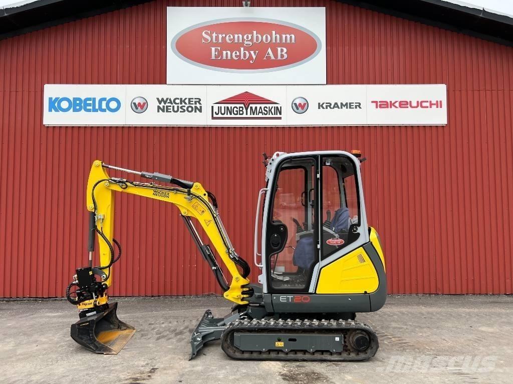 Wacker Neuson ET 20 Mini rýpadlá < 7t
