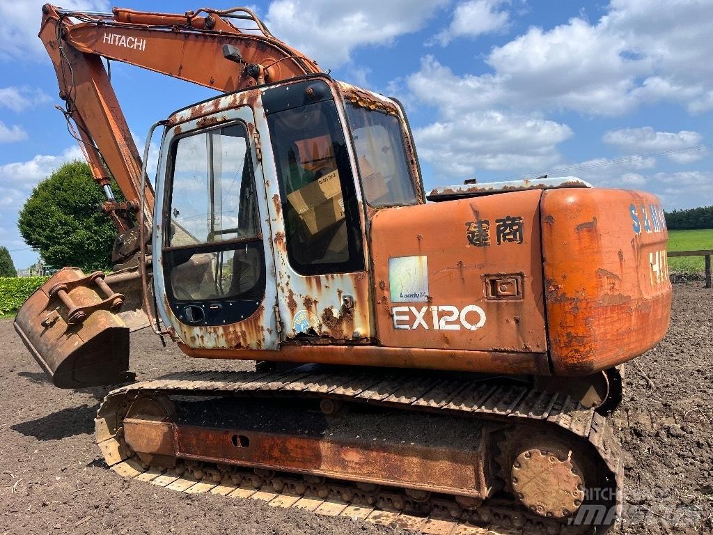 Hitachi EX 120-5 Pásové rýpadlá