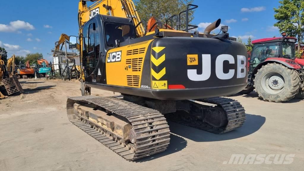 JCB JS 220 Plus Pásové rýpadlá