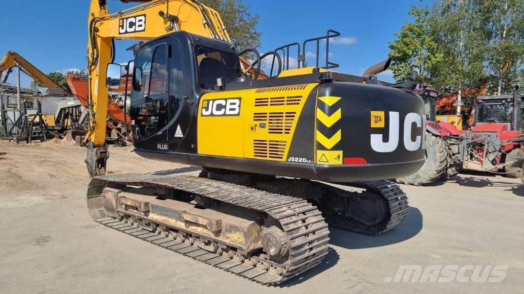 JCB JS 220 Plus Pásové rýpadlá