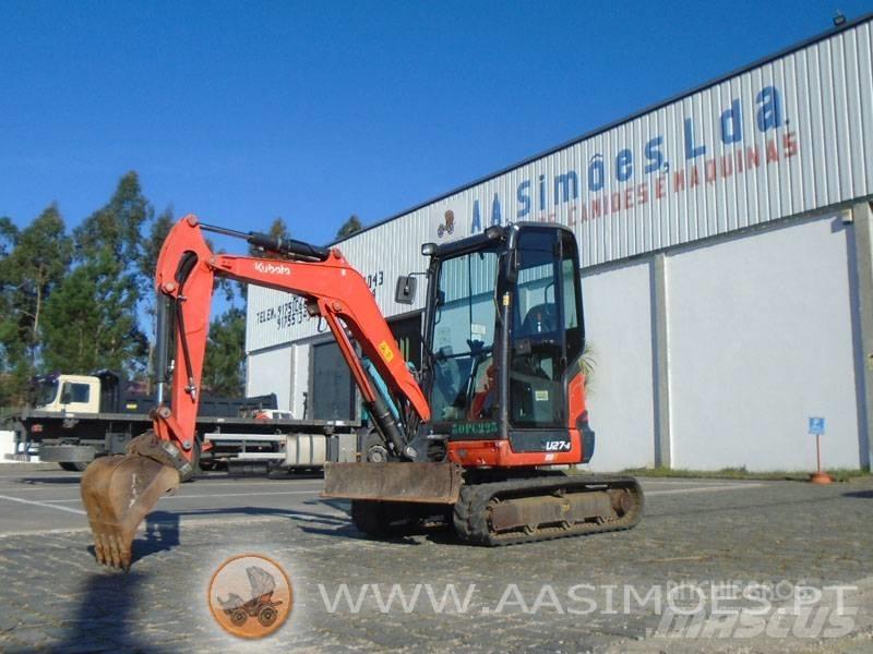Kubota U 27-4 Mini rýpadlá < 7t
