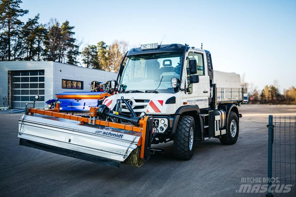 Unimog U 318 Zametacie vozidlá