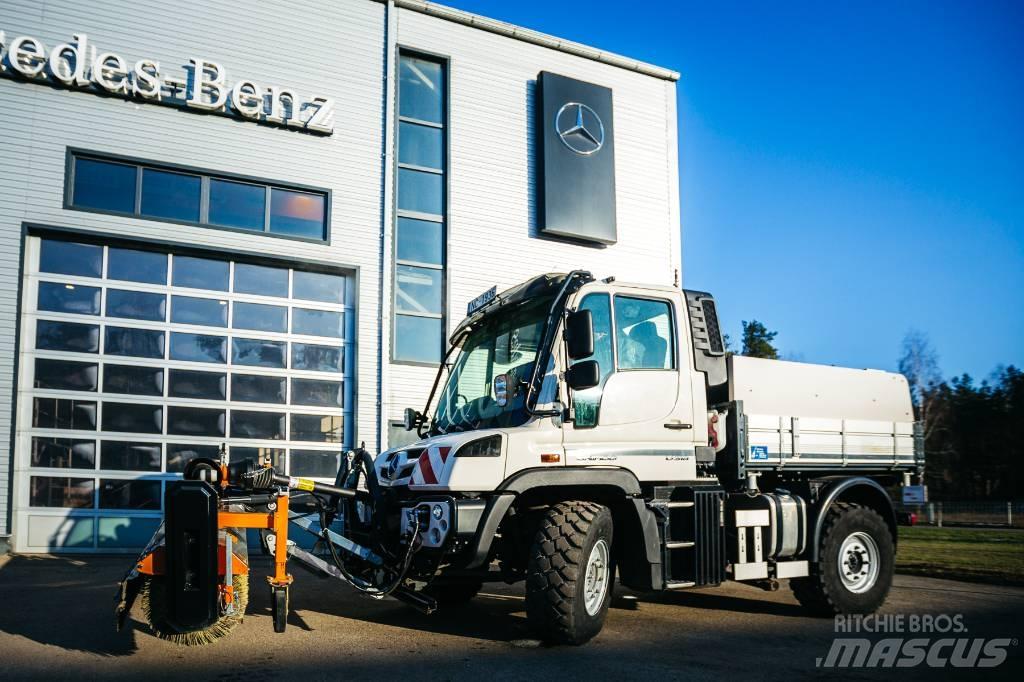 Unimog U 318 Zametacie vozidlá