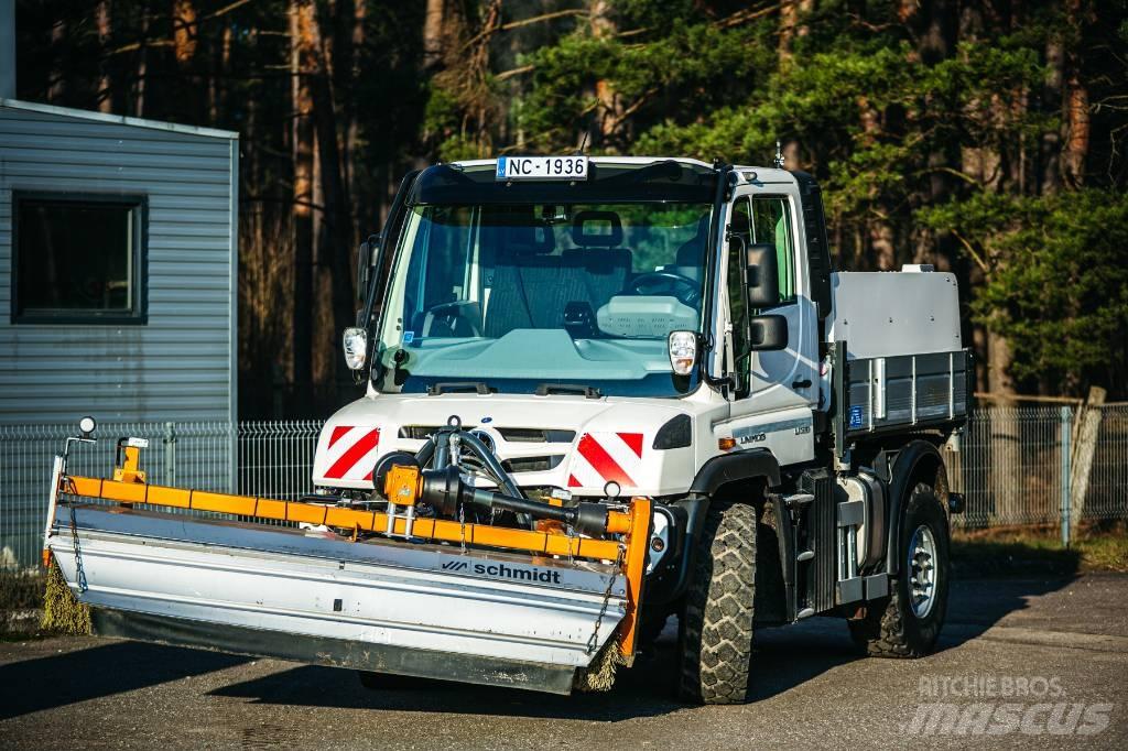 Unimog U 318 Zametacie vozidlá