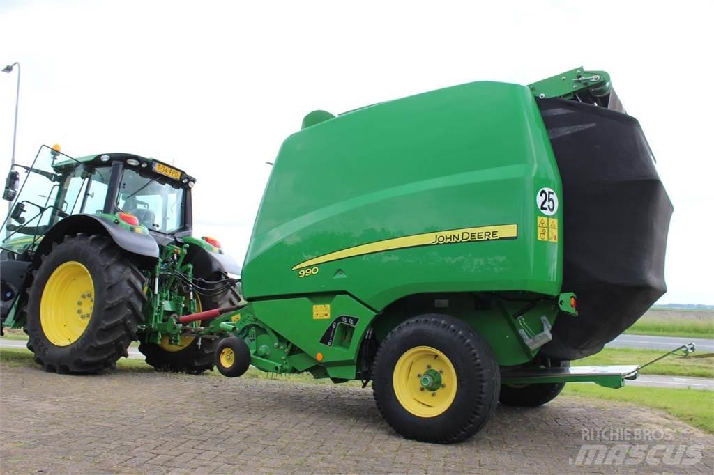John Deere 990 Lisy na okrúhle balíky