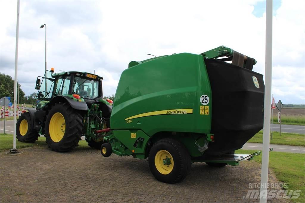 John Deere 990 Lisy na okrúhle balíky