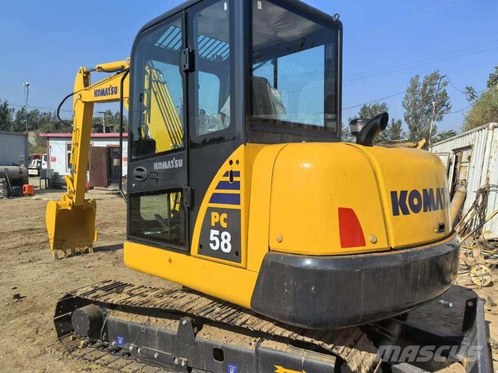 Komatsu PC 58 Pásové rýpadlá