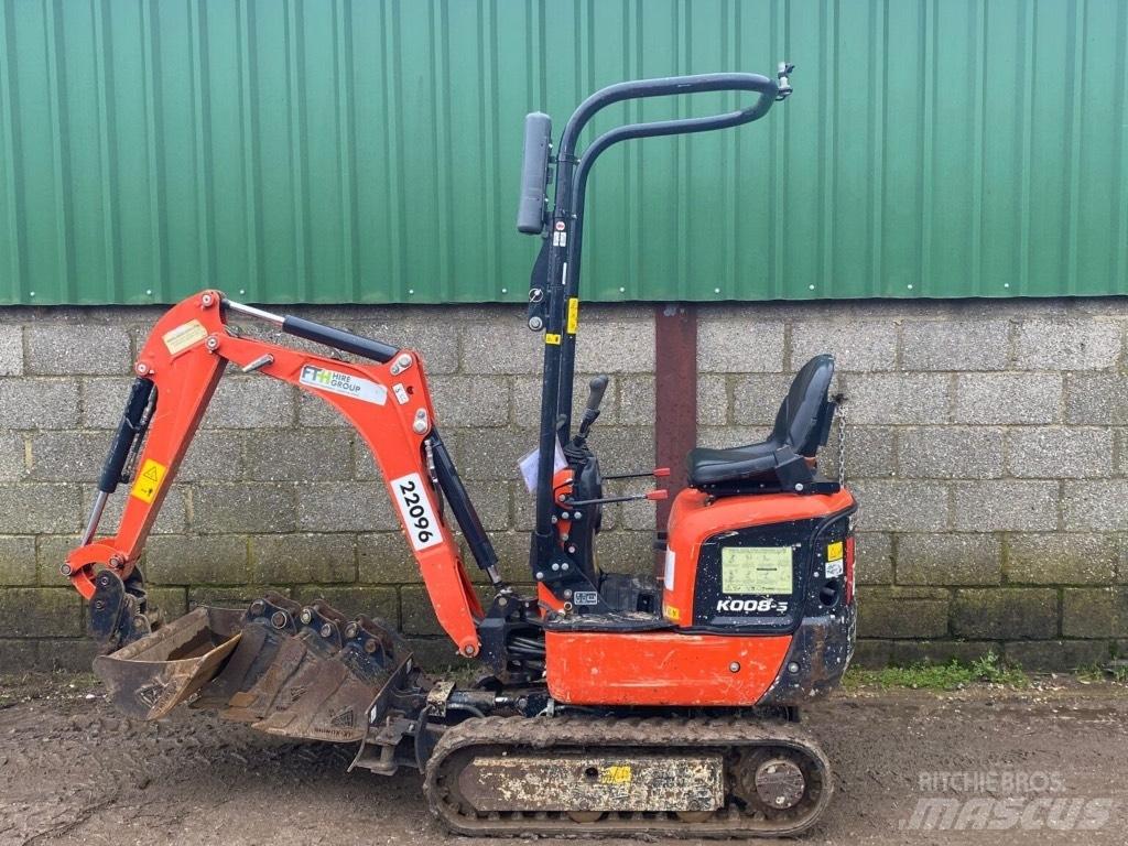 Kubota K008-5 Mini rýpadlá < 7t
