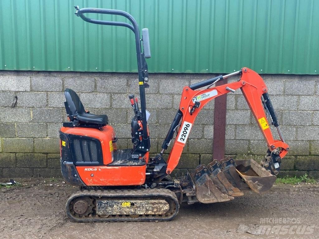 Kubota K008-5 Mini rýpadlá < 7t