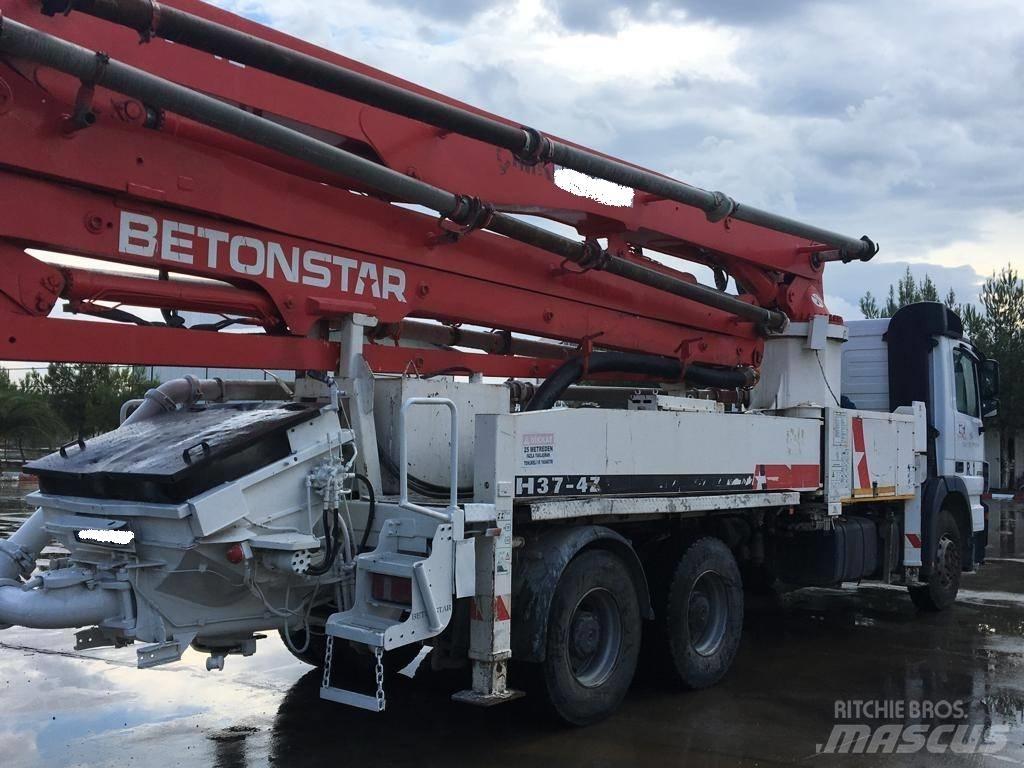 Betonstar 37M-4Z Nákladné autá s čerpadlami betónu