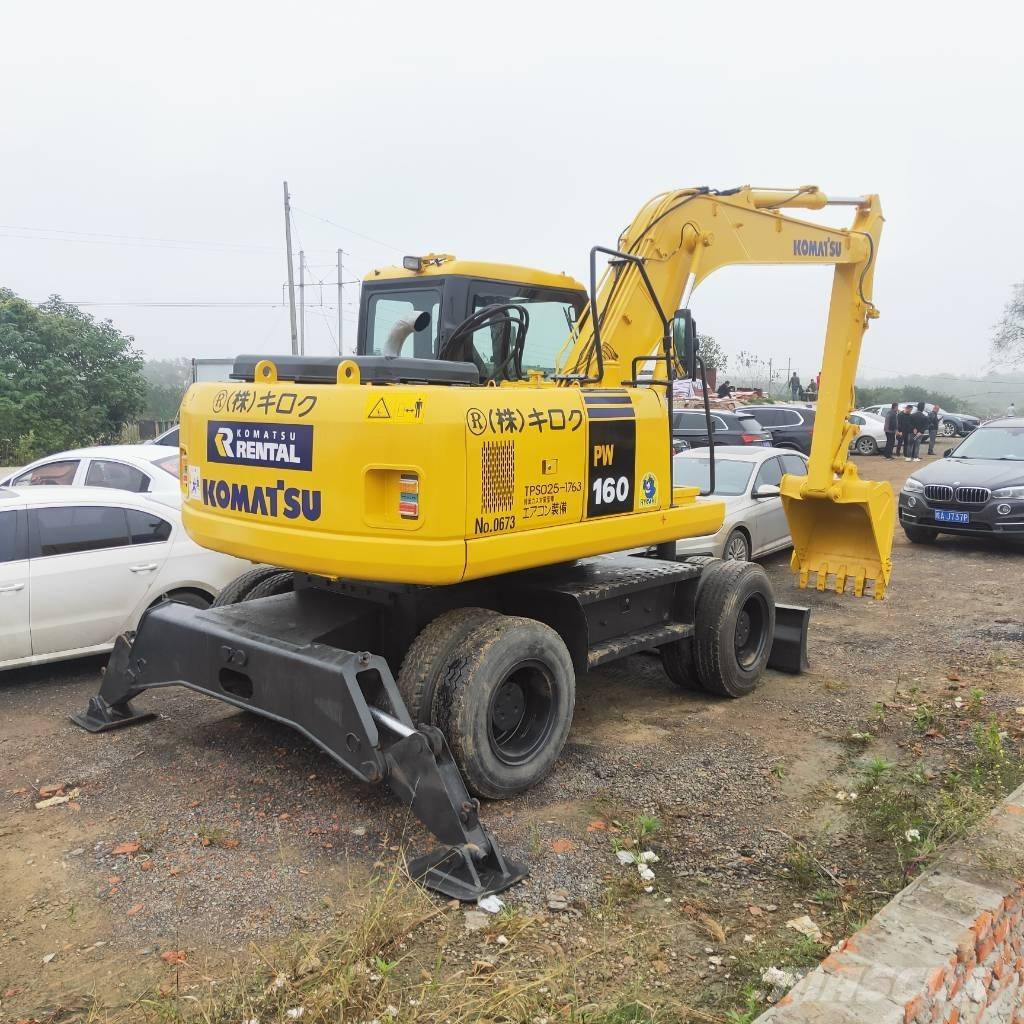 Komatsu PW160W-7 Kolesové rýpadlá