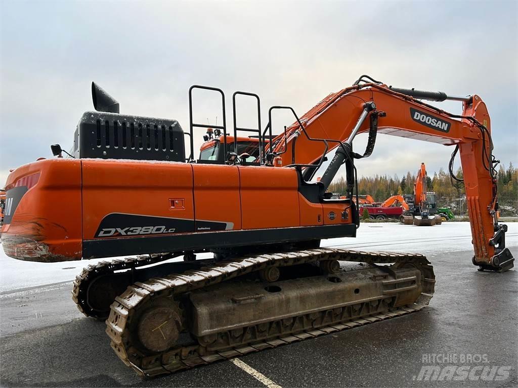 Doosan DX380LC-5 Pásové rýpadlá