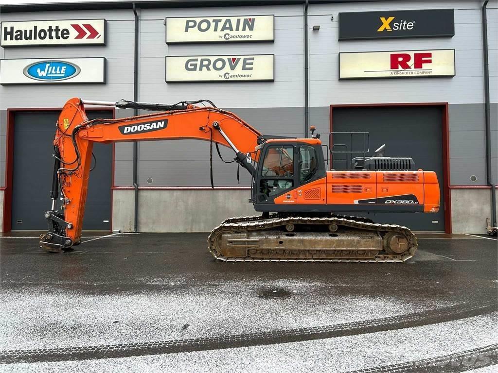 Doosan DX380LC-5 Pásové rýpadlá