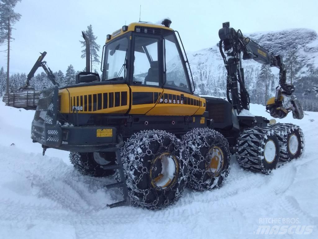 Ponsse Ergo 8W Harvestory
