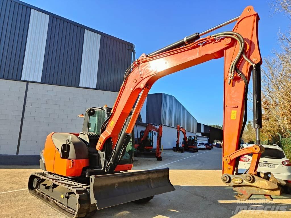 Kubota KX080-4a2 Midi rýpadlá 7 t - 12 t
