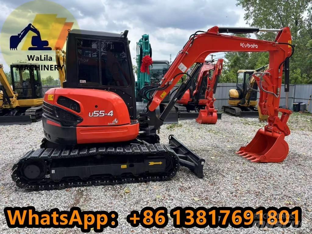 Kubota U 55 Mini rýpadlá < 7t