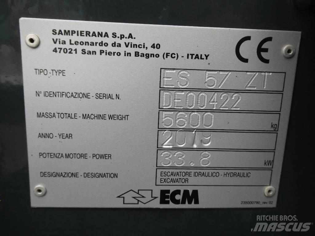 ECM ES 57 ZT Mini rýpadlá < 7t