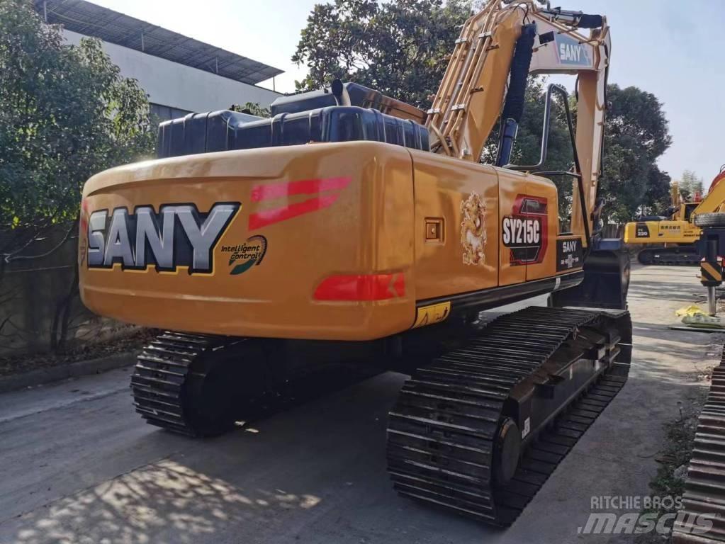 Sany 215c Pásové rýpadlá
