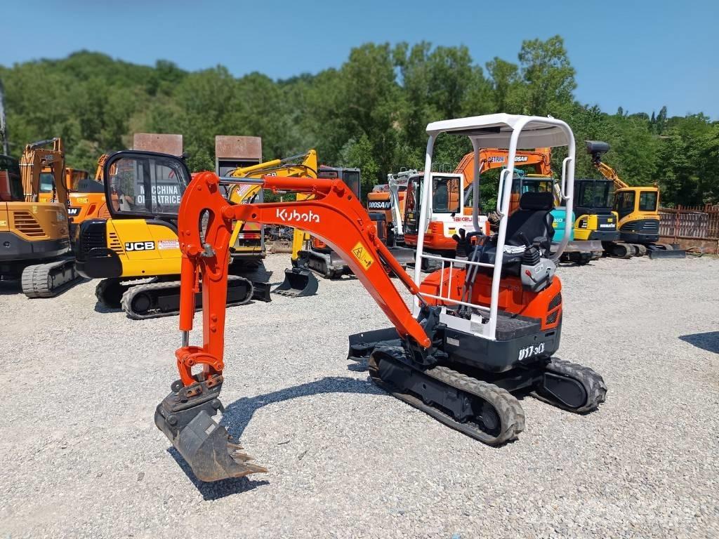 Kubota U 17-3A Mini rýpadlá < 7t