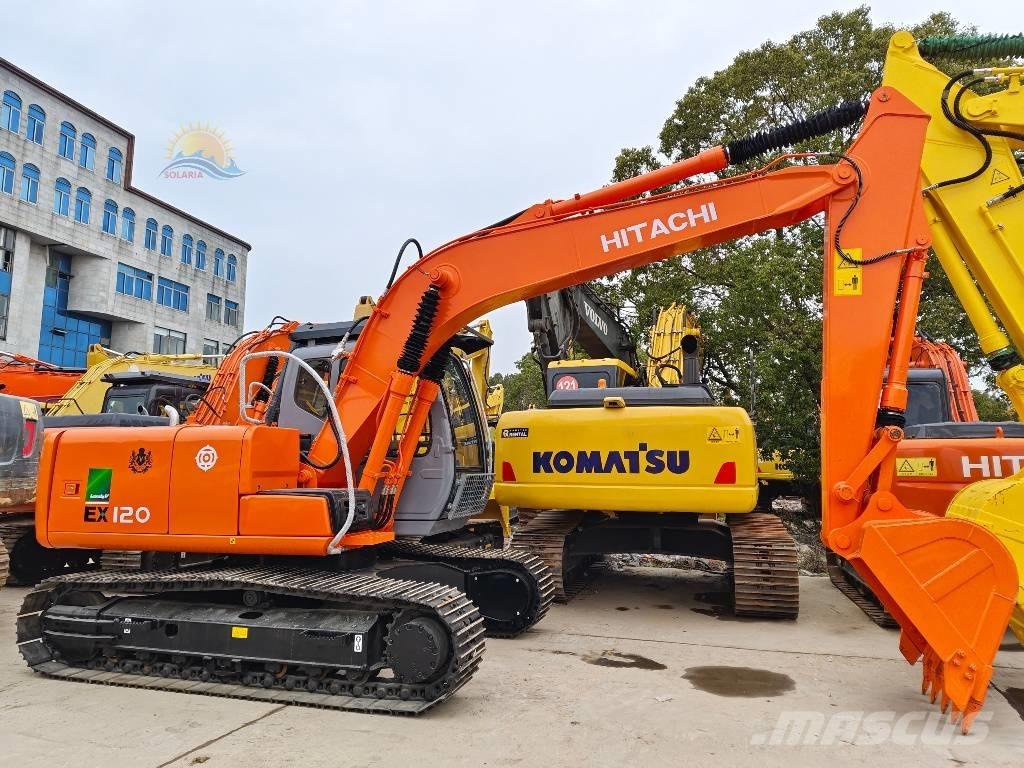 Hitachi EX 120 Pásové rýpadlá