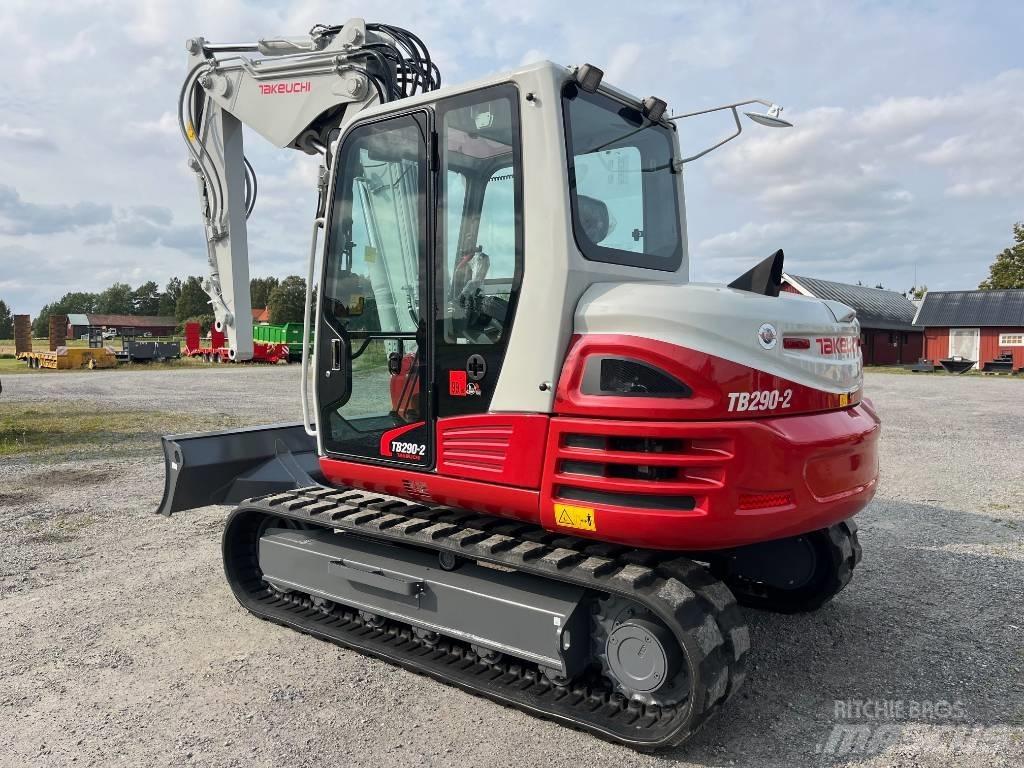 Takeuchi TB 290 Midi rýpadlá 7 t - 12 t