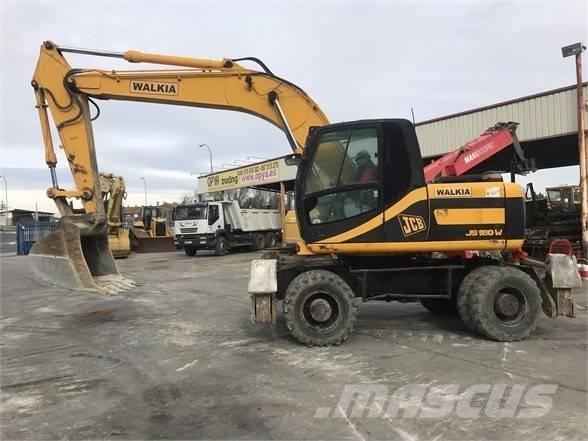 JCB JS 160 W Kolesové rýpadlá