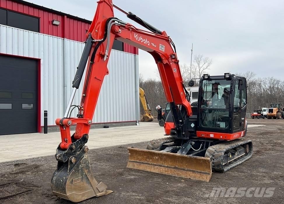 Kubota KX 080-4 Midi rýpadlá 7 t - 12 t