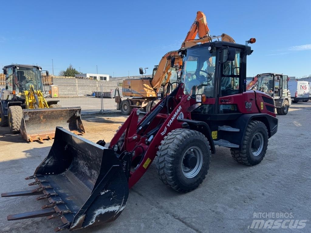 Yanmar V80 (02189) Kolesové nakladače