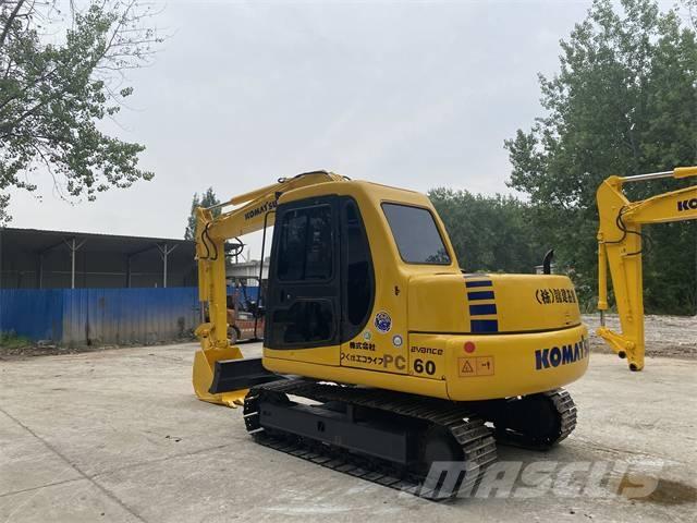 Komatsu PC 60-7 Pásové rýpadlá