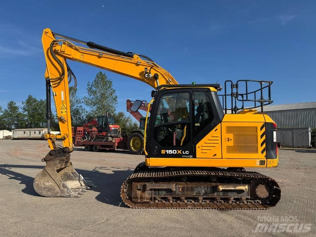 JCB 150 XL Pásové rýpadlá
