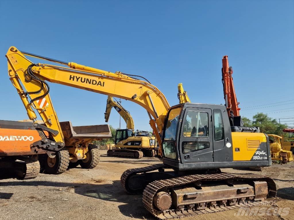 Hyundai R180LC-7 Pásové rýpadlá