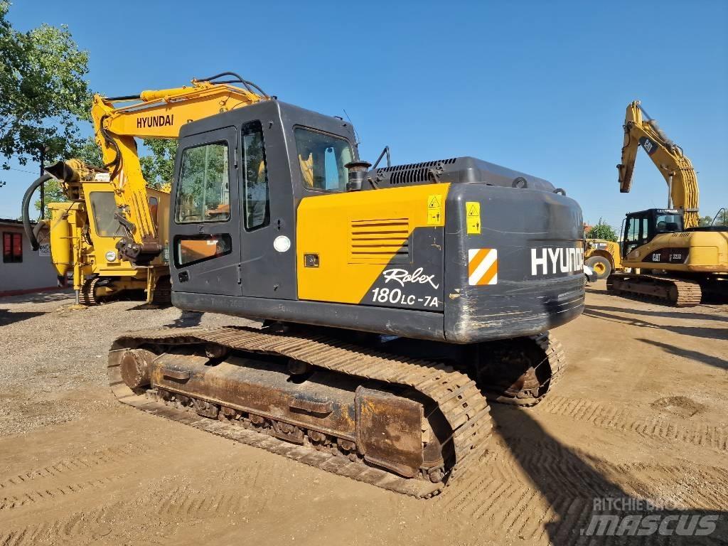Hyundai R180LC-7 Pásové rýpadlá