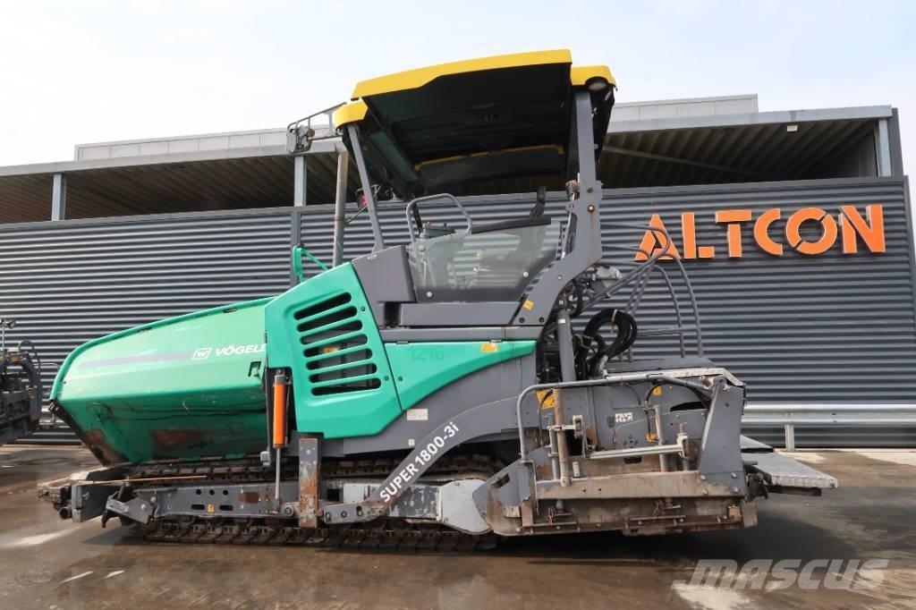 Vögele SUPER 1800-3I Finišéry