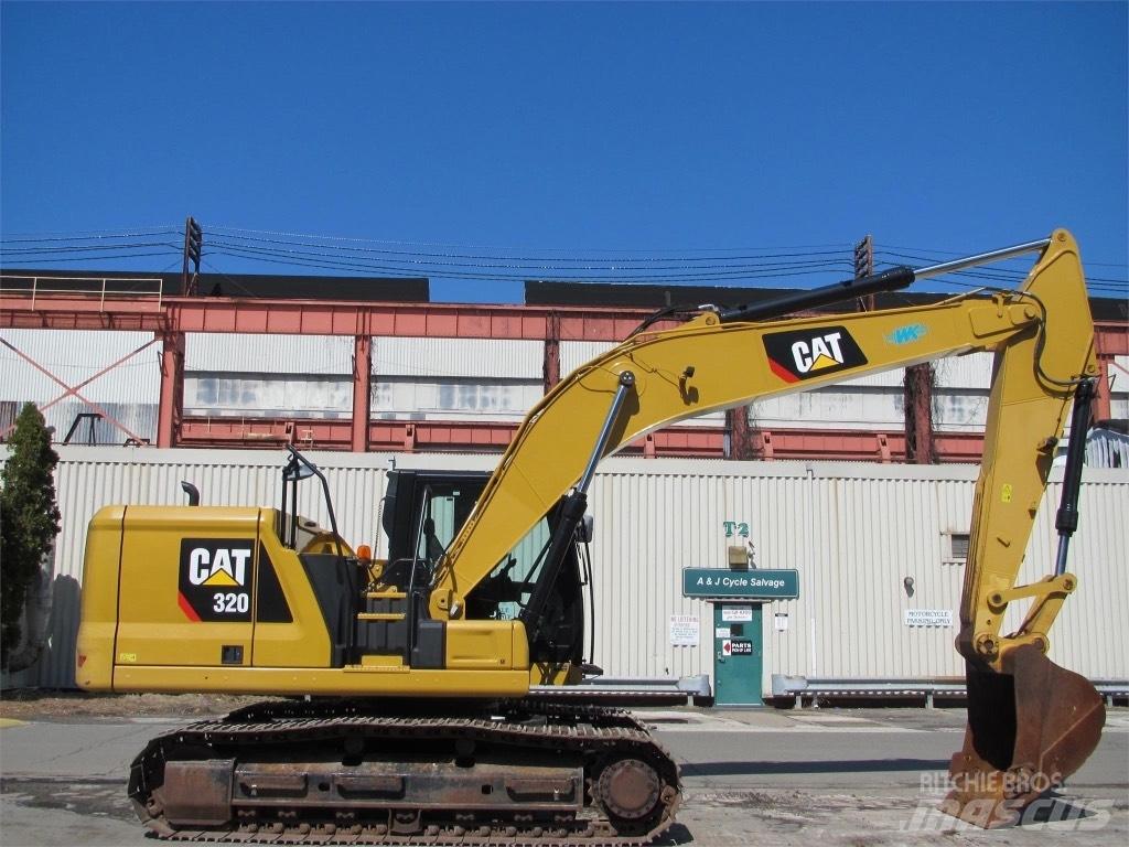 CAT 320 Pásové rýpadlá