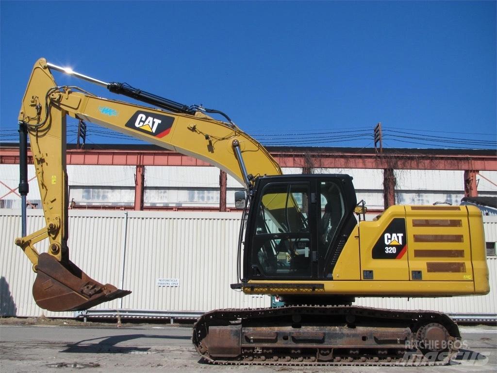 CAT 320 Pásové rýpadlá