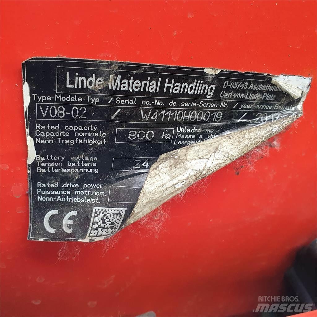 Linde V08-02 Strednezdvižný vozík