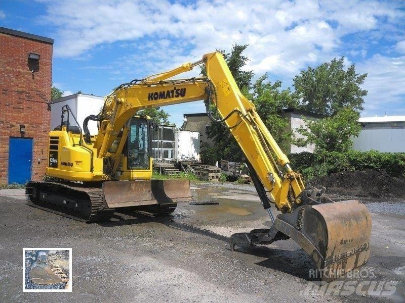 Komatsu PC138USLC-11 Pásové rýpadlá