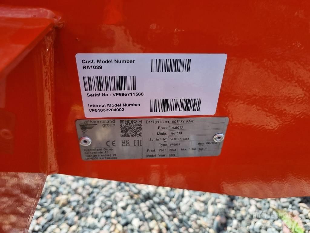 Kubota RA 1039 Riadkovače