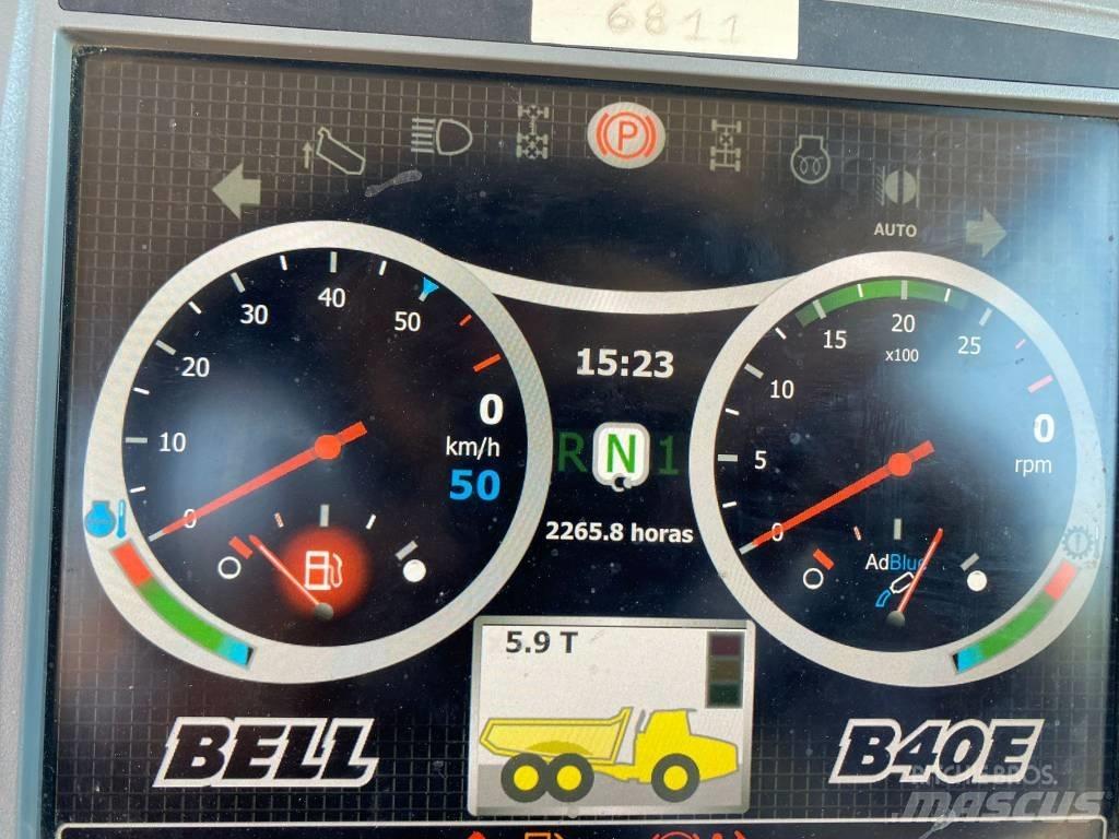 Bell B 40 E Kĺbové nákladné autá