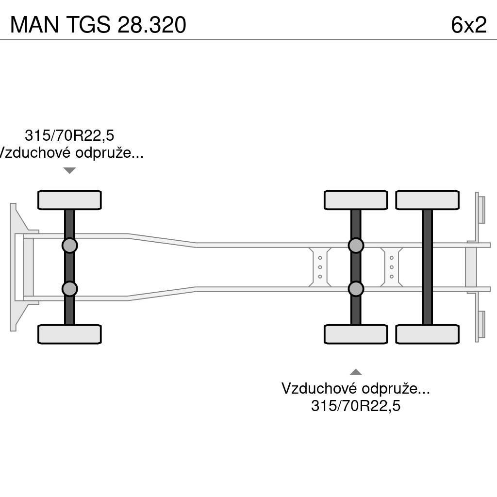 MAN TGS 28.320 Smetiarske vozidlá