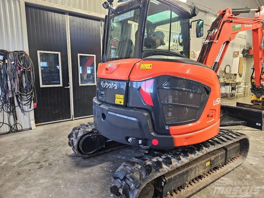 Kubota KX U56-5 Mini rýpadlá < 7t