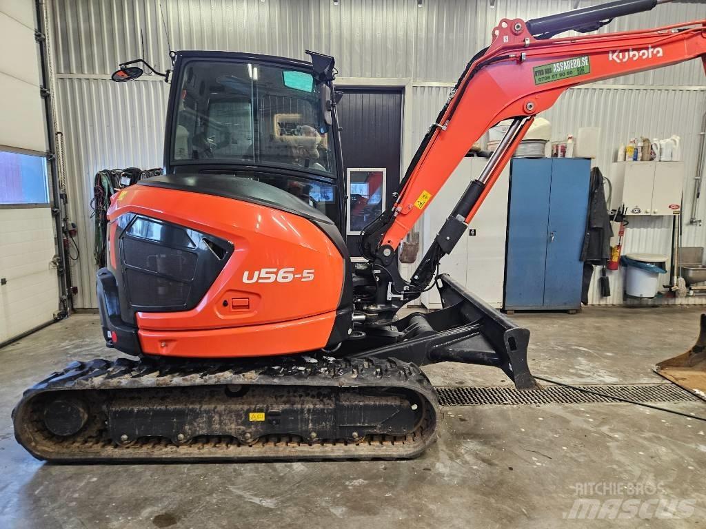 Kubota KX U56-5 Mini rýpadlá < 7t