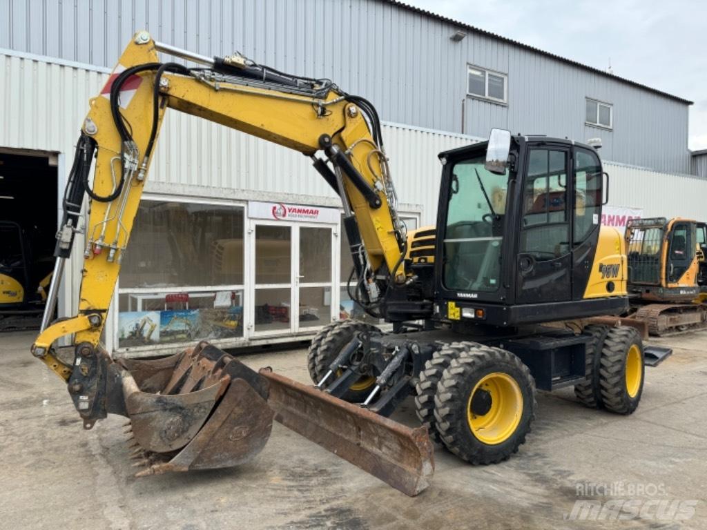 Yanmar B95W (40744) Kolesové rýpadlá
