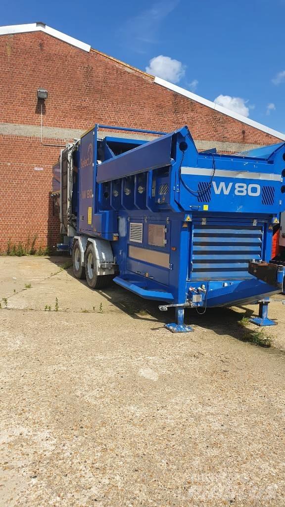 Terra Select W80 Náhradné diely na vŕtacie stroje a stroje na recykláciu a spracovanie odpadu