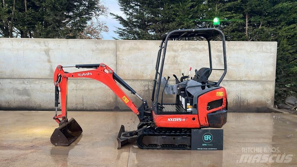 Kubota KX 015-4 Mini rýpadlá < 7t