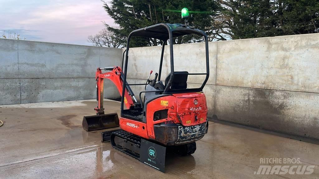 Kubota KX 015-4 Mini rýpadlá < 7t