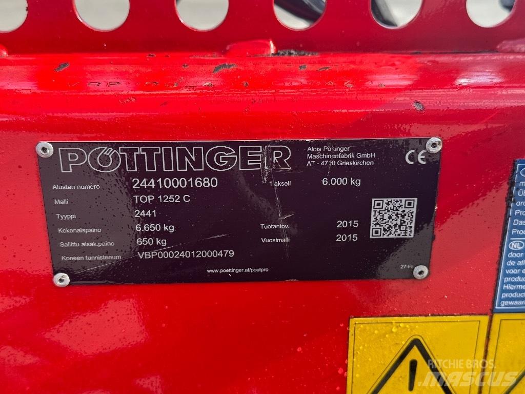Pöttinger Top 1252 C Riadkovače